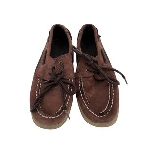Sperry Top-Sider Brown Boat Shoes Size 2.5 Boys